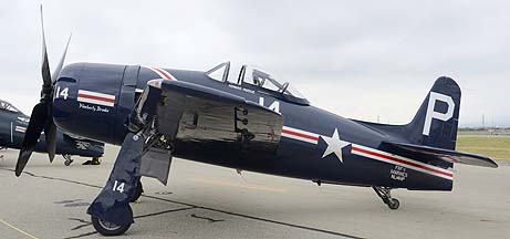 Grumman F8F-1 Bearcat NL14HP, May 14, 2011